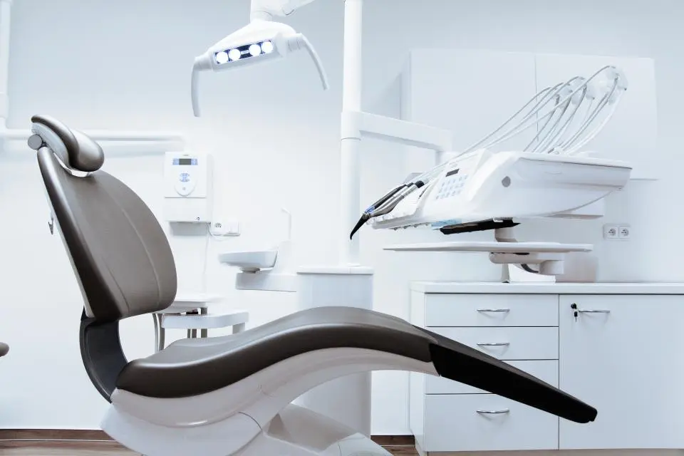 Dental office with a treatment chair