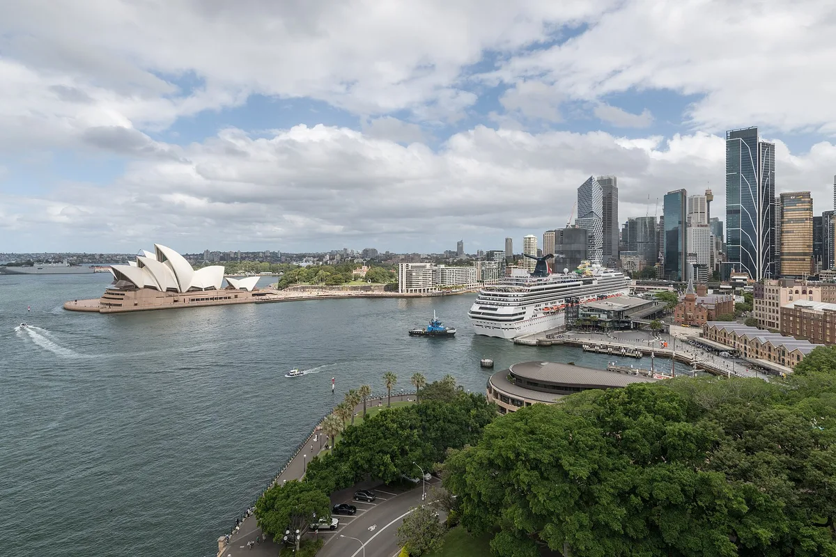Sydney Harbour with the Opera House